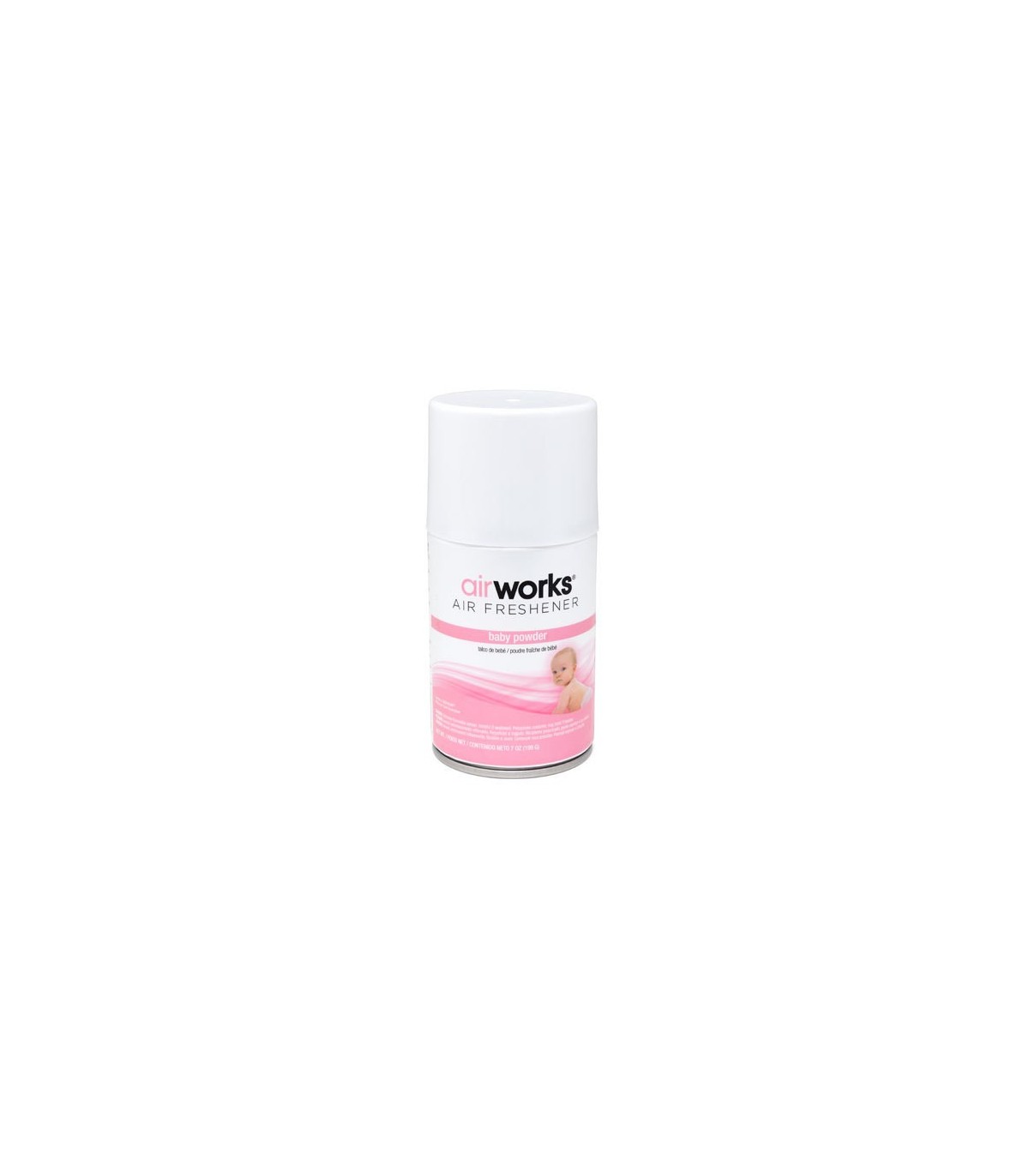 HOSPECO 7909 Airworks Metered Aerosol 12/cs - Baby Powder - 7909 -  - [unit price]