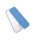 HOSPECO 2504MFFP18B MicroWorks Microfiber Wet Flat Scrubber Mop 18" - Blue - 2504MFFP18B -  - [unit price]
