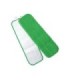 HOSPECO 2504MFFP18G MicroWorks Microfiber Wet Flat Scrubber Mop 18"- Green - 2504MFFP18G -  - [unit price]