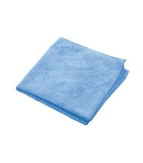 HOSPECO 2512BDZ Microfiber Cloth - 12x12" 300gsm 12/pk/18pks/cs- Blue - 2512BDZ -  - [unit price]