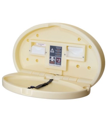 HOSPECO 67015 Precious Baby Changing Table Liners White - 500/cs - 67015 -  - [unit price]