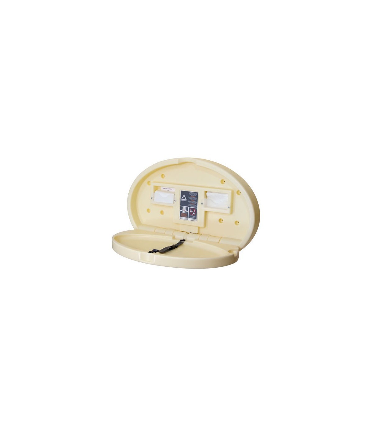 HOSPECO 67015 Precious Baby Changing Table Liners White - 500/cs - 67015 -  - [unit price]