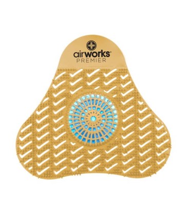 HOSPECO AWSP231 Airworks Urinal Screen w/Smart Block 12/cs - Citrus - AWSP231 -  - [unit price]