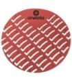 HOSPECO AWUS230BX OBS: Airworks EVA Urinal Screen 10/pk - Spice - Lt Burgundy