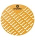 HOSPECO AWUS231BX Airworks EVA Urinal Screen 10/pk - Citrus - Lt Orange - AWUS231BX -  - [unit price]