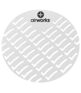 HOSPECO AWUS233BX Airworks EVA Urinal Screen 10/pk - Sunburst - Clear - AWUS233BX -  - [unit price]