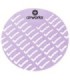 HOSPECO AWUS236BX Airworks EVA Urinal Screen 10/pk -Lav. Meadow-Purple - AWUS236BX -  - [unit price]