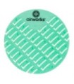 HOSPECO AWUS237BX Airworks EVA Urinal Screen 10/pk -CucumbrMelon-Green