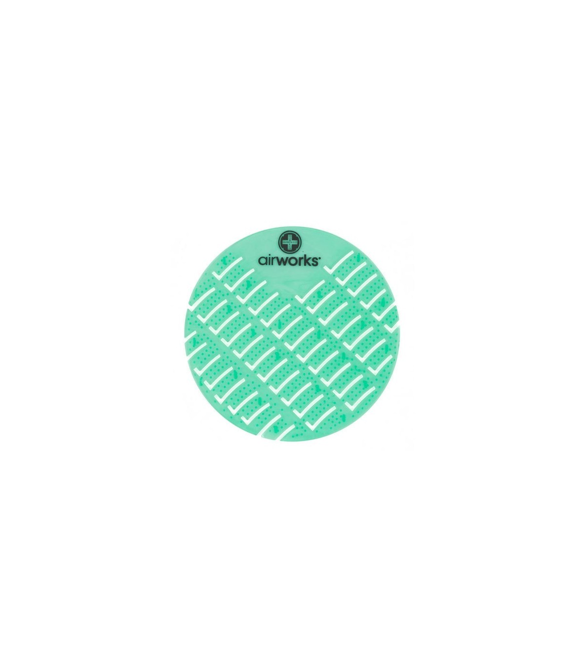 HOSPECO AWUS237BX Airworks EVA Urinal Screen 10/pk -CucumbrMelon-Green - AWUS237BX -  - [unit price]