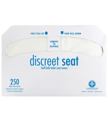 HOSPECO DS1000 Discreet Seat Cover Refill Half Fold 250bx/4bx/cs - DS1000 -  - [unit price]