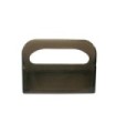 HOSPECO HG1S Hgards-Half Fold Seat Cover Plastic Disp. 1/cs-Smoke