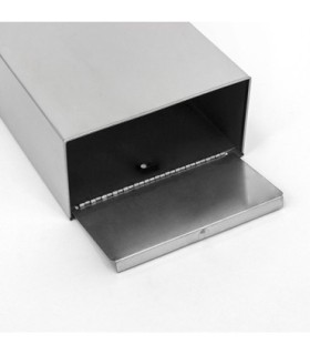 HOSPECO ND1E Sanitary Napkin Receptacle - Stainless Steel - ND1E -  - [unit price]