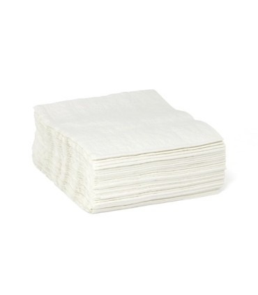 HOSPECO NE025QPW Taskbrand E25 4Ply 12x13" 1/4 Fold 50/bg/18bg/cs-Wht - NE025QPW -  - [unit price]