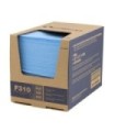 HOSPECO NF310QCB2A SALE: FS Wiper Deluxe Towel 13x21" Qtr Dual End 100/cs- Blue