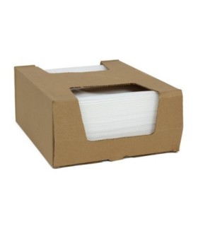 HOSPECO NF310QCW2A SALE: FS Wiper Deluxe Towel 13x21" Qtr Dual End 100/cs-White - NF310QCW2A -  - [unit price]
