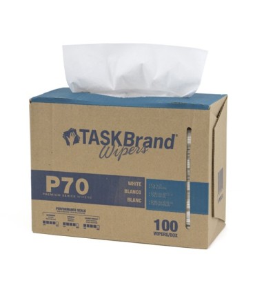 HOSPECO NP070IDW Taskbrand - P70 9"x16.5"Interfold 100/bx/10bx/cs-White - NP070IDW -  - [unit price]