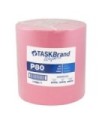 HOSPECO NP080JPR Taskbrand Wiper - P80 12x13"Jumbo 475/rl/1rl/cs - Red