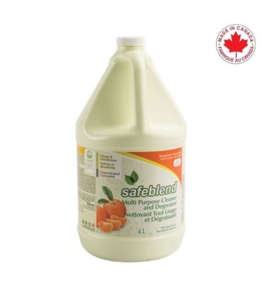 SAFEBLEND CCTOG04 Safebld MP Cleaner & Degreaser Tangerine Oil - 4/4L - CCTOG04 -  - [unit price]