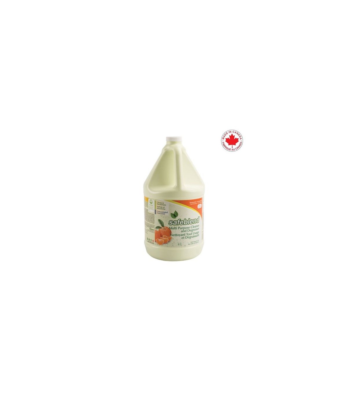 SAFEBLEND CCTOG04 Safebld MP Cleaner & Degreaser Tangerine Oil - 4/4L - CCTOG04 -  - [unit price]