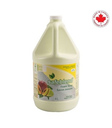 SAFEBLEND HFMPG04 Safebld Foam Soap - Mango Papaya - 4/4L - HFMPG04 -  - [unit price]