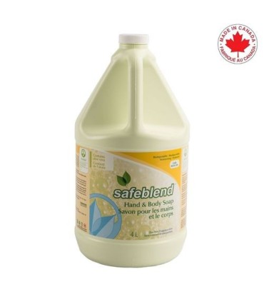 SAFEBLEND HLXXG04 SALE: Safebld Hand & Body Soap Fragrance Free - 4/4L - HLXXG04 -  - [unit price]