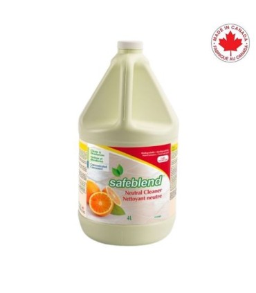 SAFEBLEND NCORG04 Safebld Neutral Cleaner Orange - 4/4L - NCORG04 -  - [unit price]