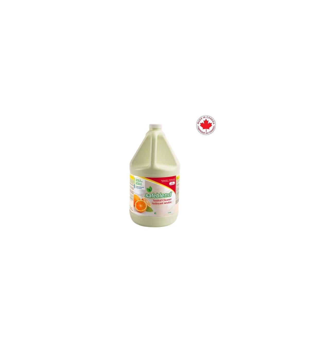 SAFEBLEND NCORG04 Safebld Neutral Cleaner Orange - 4/4L - NCORG04 -  - [unit price]