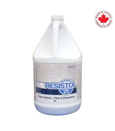 SAFEBLEND RE25GW4 Resistol 25 Floor Finish - 4/4L - RE25GW4 -  - [unit price]