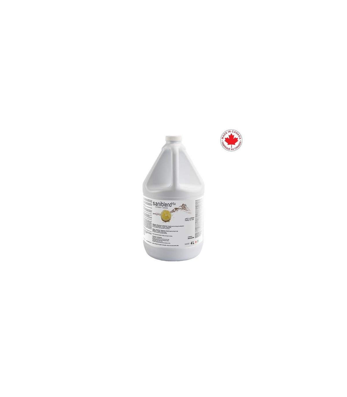 SAFEBLEND S32LGW4 Sanibld 32 Lemon Clnr - Disinf/Detergent/Deod - 4/4L - S32LGW4 -  - [unit price]