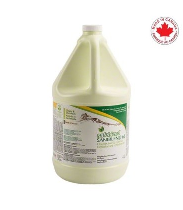 SAFEBLEND S66XG04 Safebld Saniblend 66 Cleaner - Disinfectant - 4/4L - S66XG04 -  - [unit price]