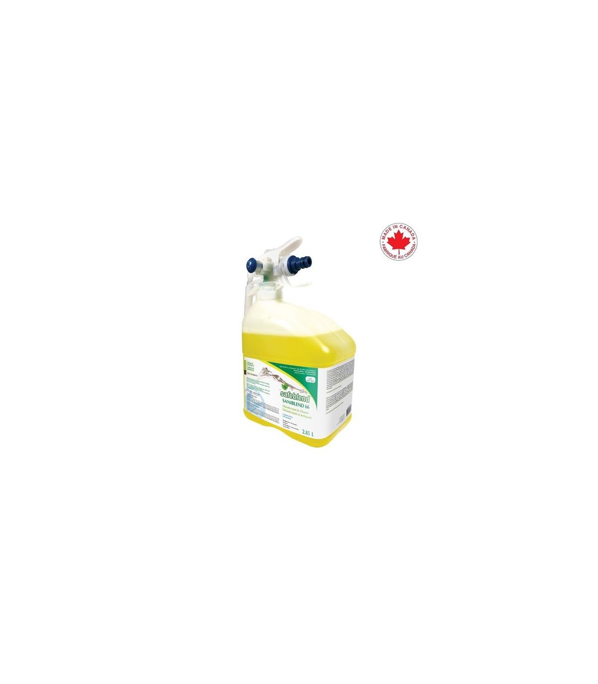 SAFEBLEND S66XMD4 Safebld Saniblend 66 Cleaner - Disinfectant - 4/2.85L - S66XMD4 -  - [unit price]