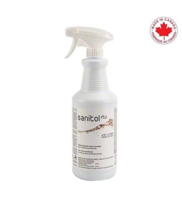 SAFEBLEND SANRXWD Sanitol RTU - No Rinse Sanitizer - 12/950mL - SANRXWD -  - [unit price]