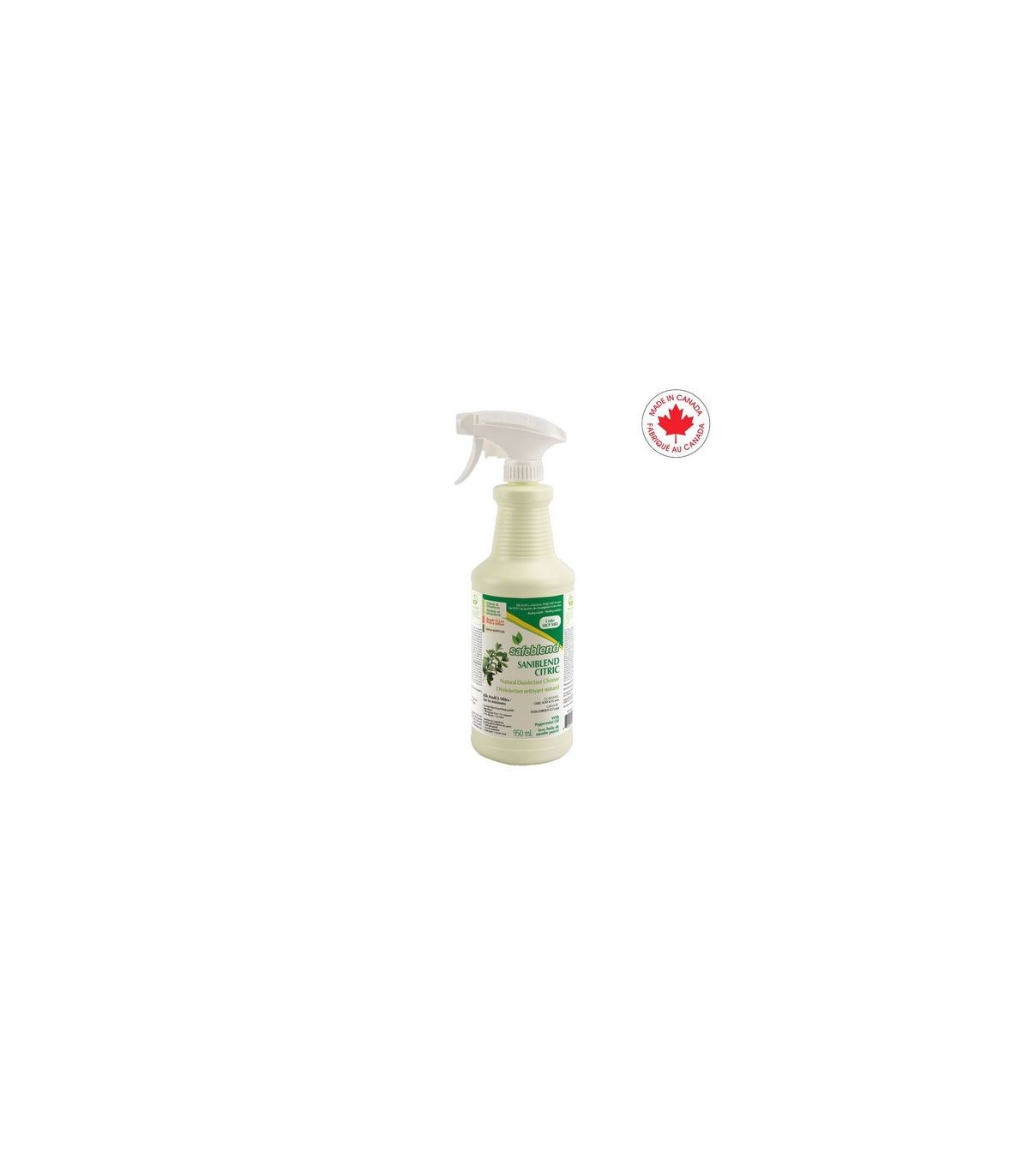 SAFEBLEND SRCPX0D Safebld Sanbd Citric Disinf Clnr Pepmint Oil -12/950mL - SRCPX0D -  - [unit price]