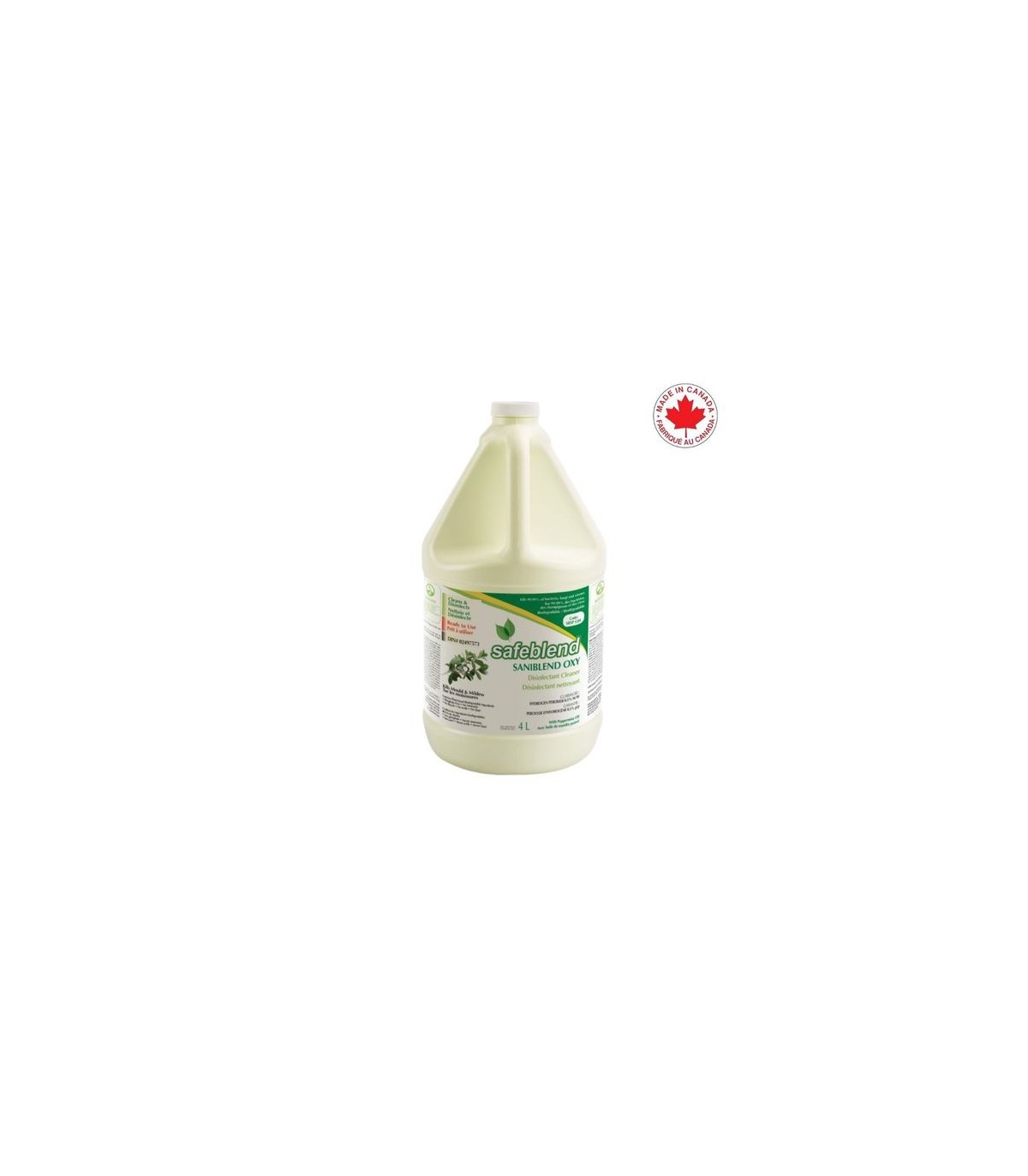 SAFEBLEND SRXPG04 Safebld Sanibd Oxy Disinf Clnr Peppermint Oil - 4/4L - SRXPG04 -  - [unit price]