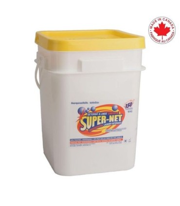 SAFEBLEND SUNE1YX Super-Net Conc. Laundry Detergent Powder - 1/18KG - SUNE1YX -  - [unit price]