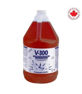 SAFEBLEND V300GN4 V-300 Hard Water Liquid Dish Detergent - 4/4L - V300GN4 -  - [unit price]