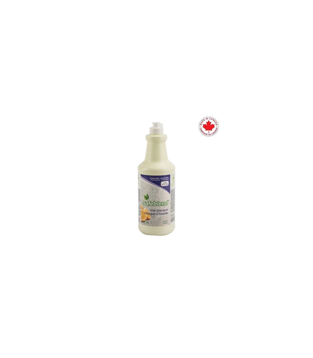 SAFEBLEND VCLEF0D Safebld Dish Detergent Lemon - 12/950mL - VCLEF0D -  - [unit price]