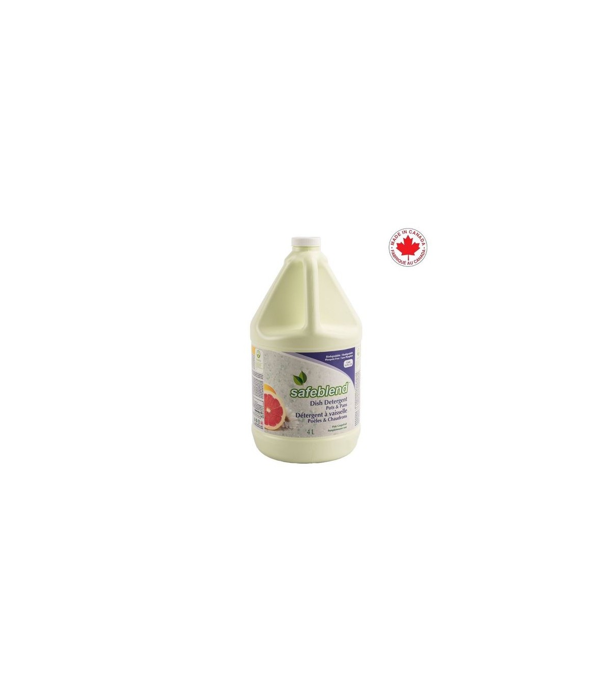 SAFEBLEND VCPGG04 Safebld Dish Detergent Pink Grapefruit - 4/4L - VCPGG04 -  - [unit price]