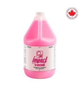 SAFEBLEND VROSGN4 Impact V-Rose Pink Liquid Dish Detergent - 4/4L - VROSGN4 -  - [unit price]