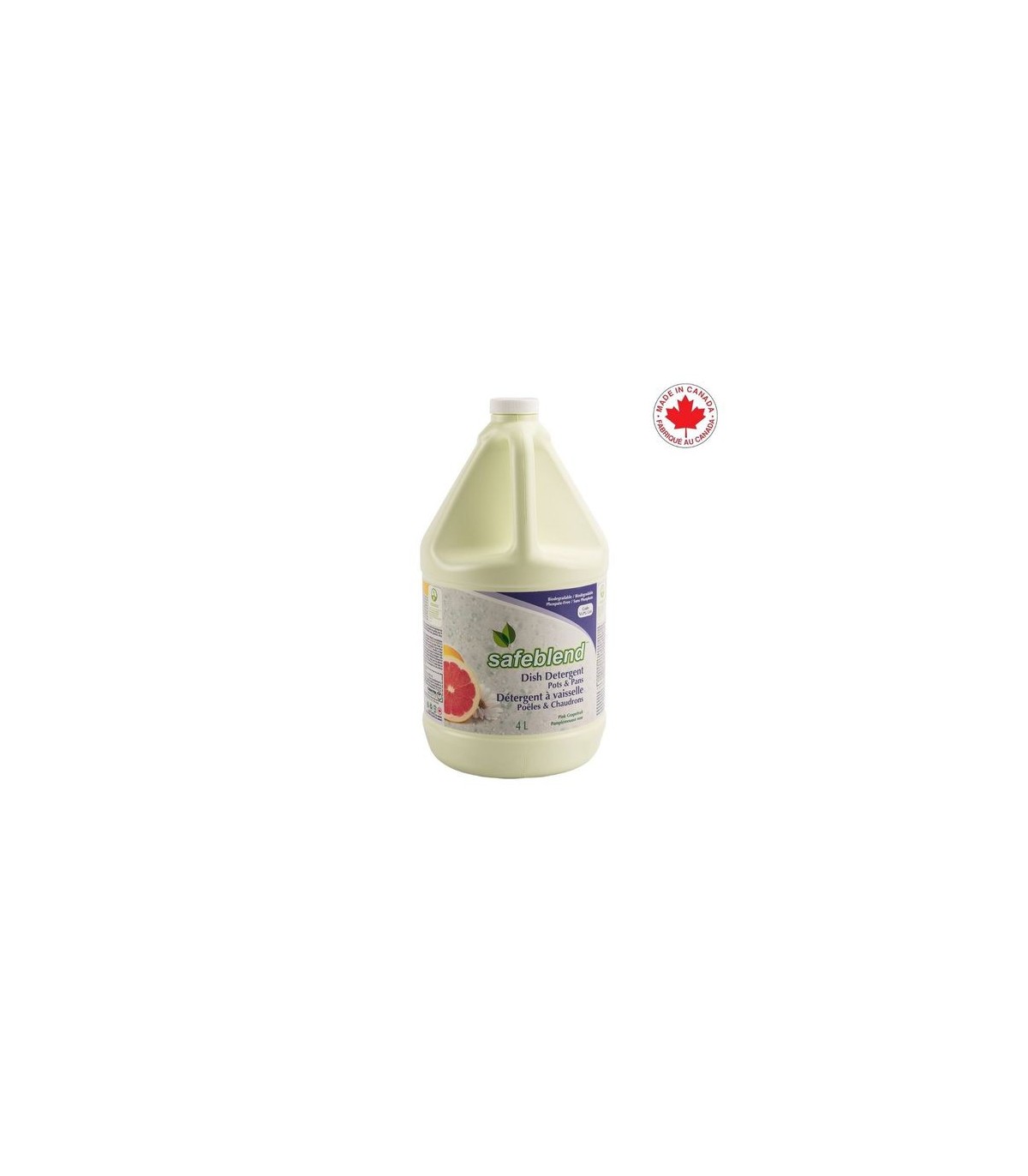 SAFEBLEND VUPGG04 Safebld Dish Detergent Pot/Pan Pink Grapefruit - 4/4L - VUPGG04 -  - [unit price]
