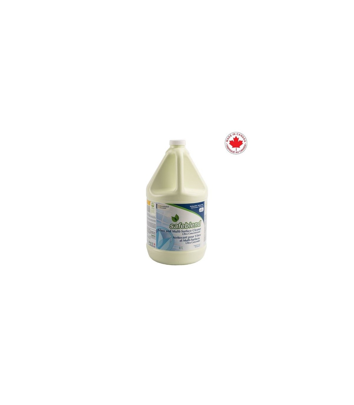 SAFEBLEND WUBXG04 Safebld Glass & MS Cleaner Ultra Conc. - 4/4L - WUBXG04 -  - [unit price]