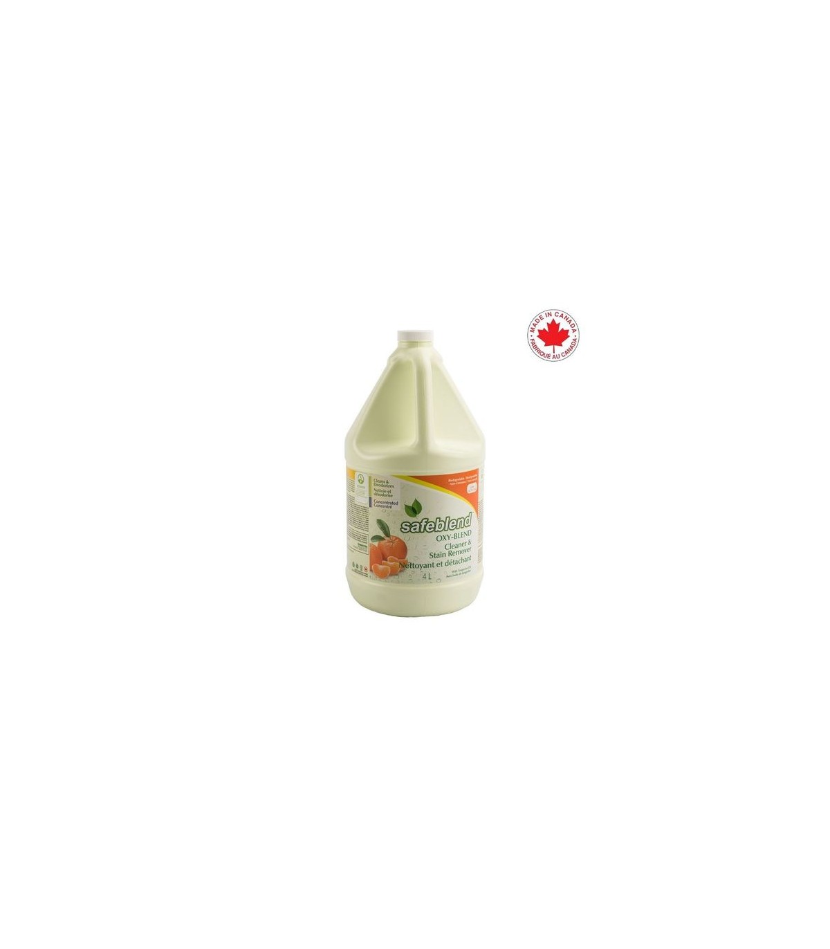 SAFEBLEND XCTOG04 Safebld Oxy-Blend Clnr/Stain Remvr Tangerine Oil- 4/4L - XCTOG04 -  - [unit price]