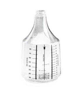 TOLCO 120157 Bottle - Round 36oz w/Scale - 28/400 - PET Clear Case: 50 - 120157 -  - [unit price]