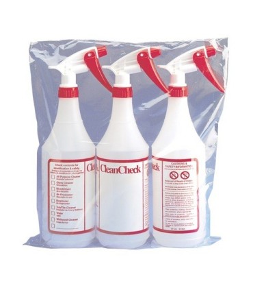 TOLCO 130133 Bottle - Clean Check 3/pk - 32oz - w/Sprayers  Case: 24 - 130133 -  - [unit price]