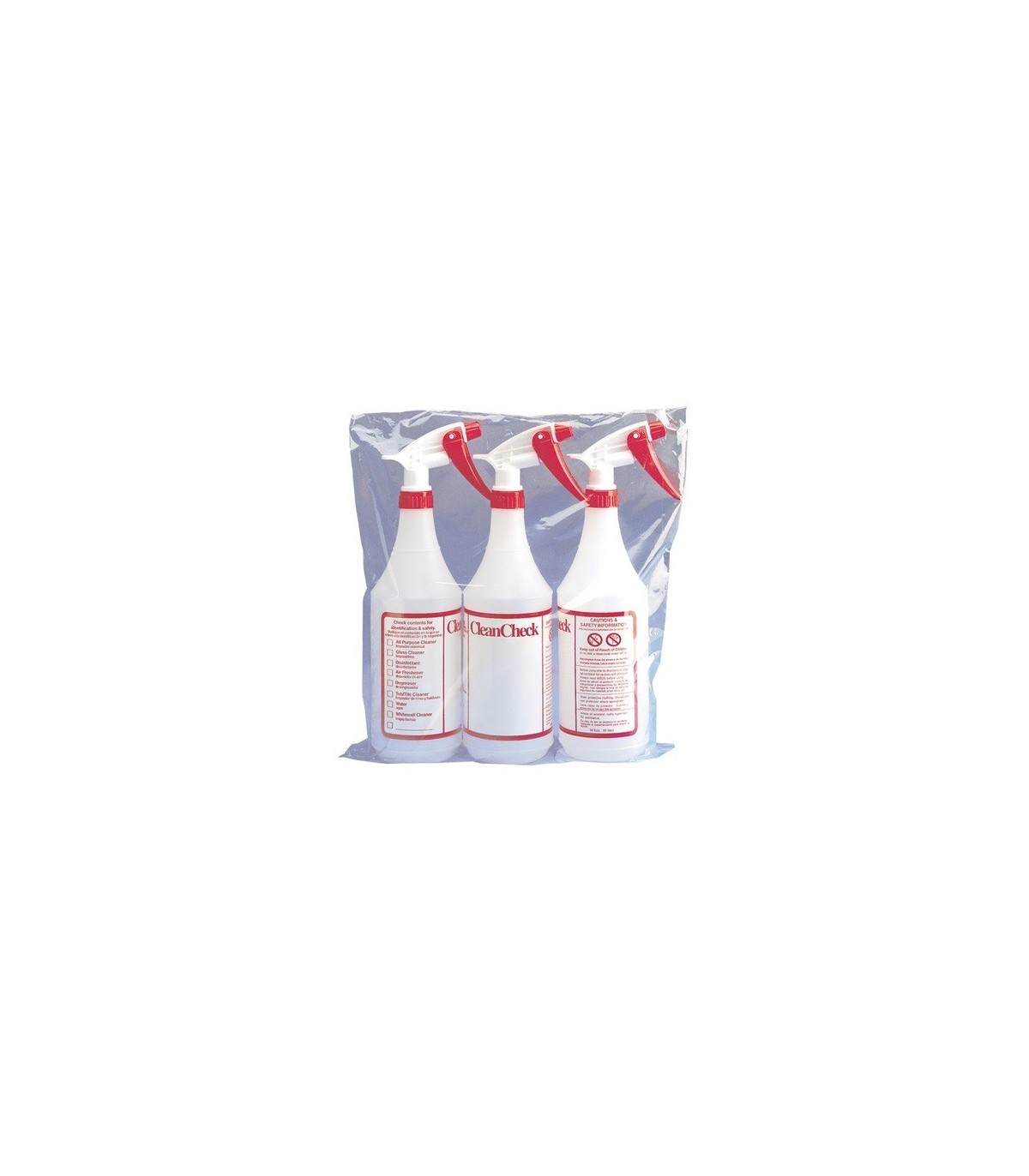 TOLCO 130133 Bottle - Clean Check 3/pk - 32oz - w/Sprayers  Case: 24 - 130133 -  - [unit price]