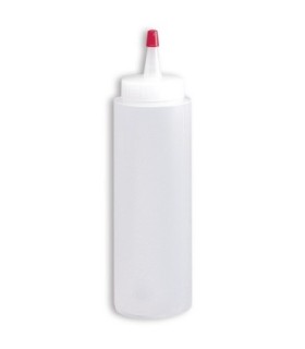 TOLCO 130138 OBS: Bottle - Squeeze w/Yorker Spout - 8oz - Natural  Case: 350 - 130138 -  - [unit price]