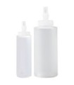 TOLCO 130148 Bottle - Squeeze w/Ribbon Applicator-12oz-MDPE Natural Case: 300