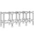 TOLCO 190151 Storage - Build-A-Rack - 8 Shelf (4x4) Case: 1 - 190151 -  - [unit price]