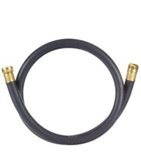 TOLCO 210107 Hose - Utility Rubber 5/8"x4' - Black Case: 50 - 210107 -  - [unit price]