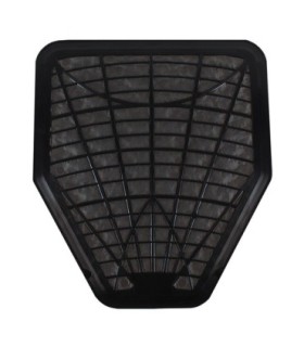 TOLCO 220206 Urinal Mat - Eco-Choice Floor Mat - Black - 6/cs Case: 6 - 220206 -  - [unit price]